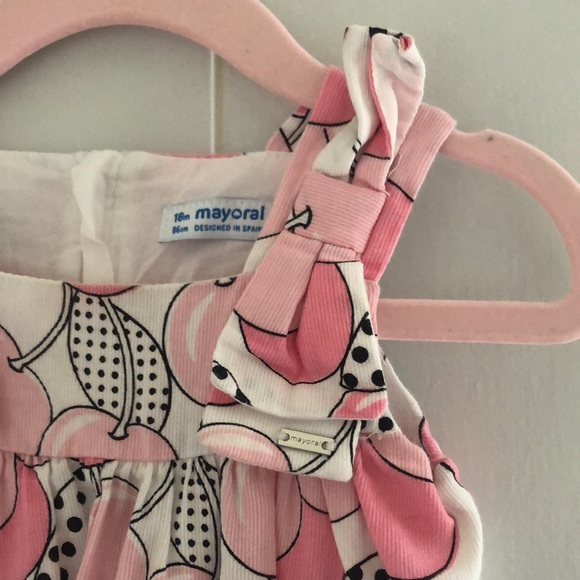 Cherry dress, 18 months - Picture 2 of 7